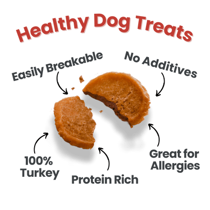 Turkey Chips for Dogs | All-natural Single-ingredient Healthy Dog Treats