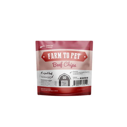 Beef Chips Snack Pack Bundles | Dog Treats for Training and Travel