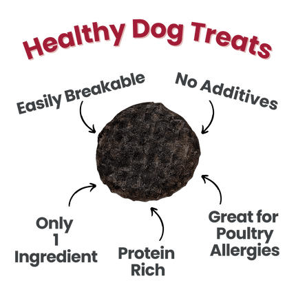 Beef Chips Snack Pack Bundles | Dog Treats for Training and Travel