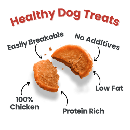Chicken Chips for Dogs | All-natural Single-ingredient Dog Treats