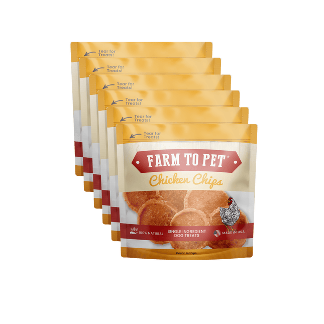 Chicken Chips Snack Pack Bundles | Dog Party Favors and Training Treats