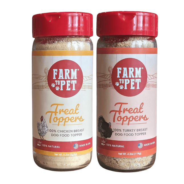 Chicken & Turkey Dog Food Topper Bundle