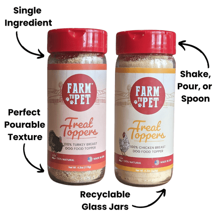 Chicken & Turkey Dog Food Topper Bundle