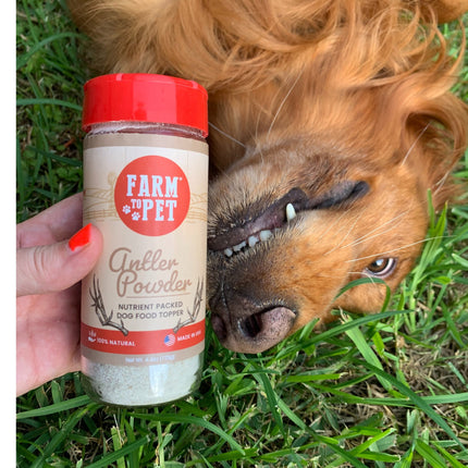 Treat Topper Anlter Powder Dog Food Topper | Nutritional Supplement for Dogs and Cats