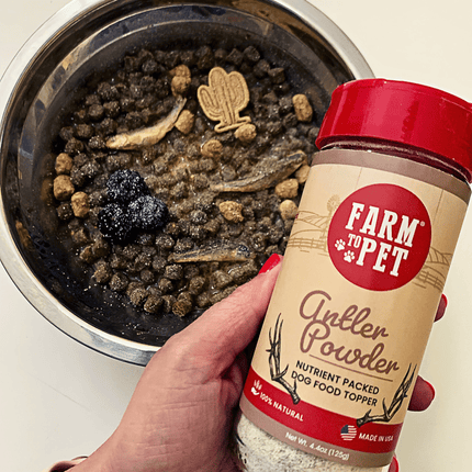 Treat Topper Anlter Powder Dog Food Topper | Nutritional Supplement for Dogs and Cats