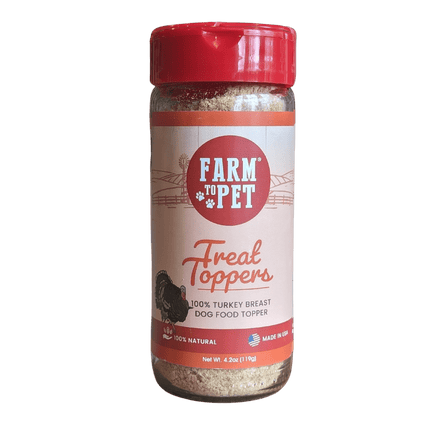Treat Topper Turkey Dog Food Topper | Healthy Meal Supplement for Dogs