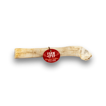 Split Reindeer Antler Dog Chews