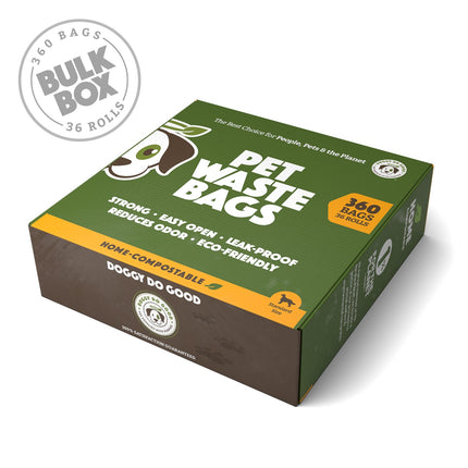 Compostable Pet Waste Bags - 360 Bags