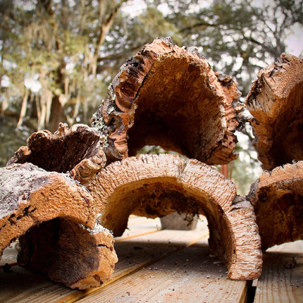 Cork Bark Half Rounds (Customizable)