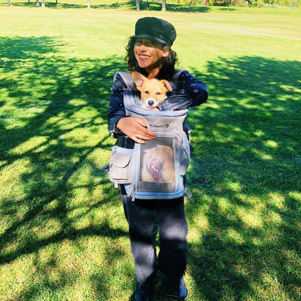 Mr. Peanut's Vancouver Series Backpack Pet Carrier for Smaller Cats and Dogs