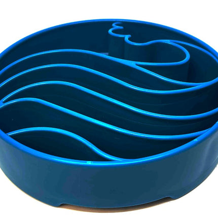 Wave Design eBowl Enrichment Slow Feeder Bowl for Dogs