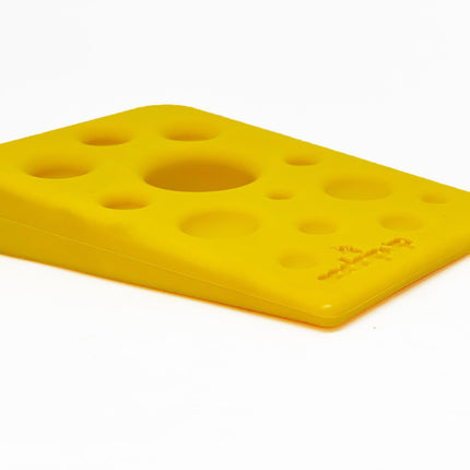 Swiss Cheese Wedge eChew Durable Nylon Dog Chew Toy