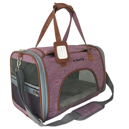 Mr. Peanut's Gold Series Big Apple XL Size Airline Compliant Expandable Pet Carrier