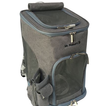 Mr. Peanut's Vancouver Series Backpack Pet Carrier for Smaller Cats and Dogs