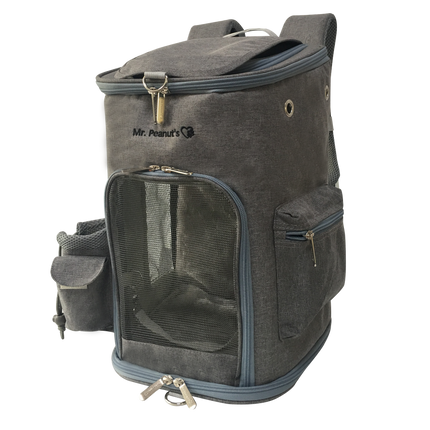 Mr. Peanut's Vancouver Series Backpack Pet Carrier for Smaller Cats and Dogs
