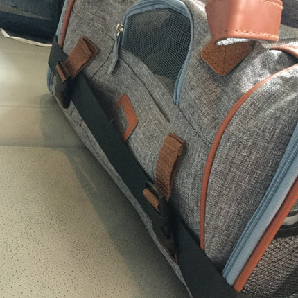 Mr. Peanut's Gold Series Standard Size Airline Compliant Expandable Pet Carrier