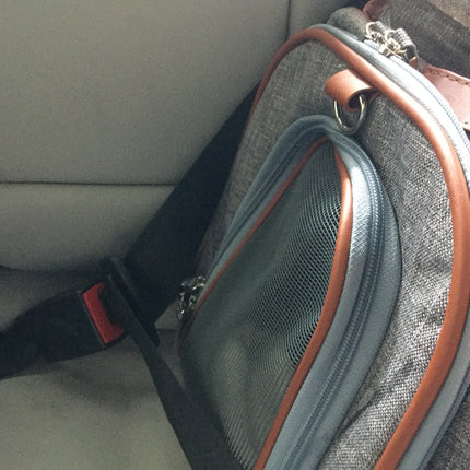 Mr. Peanut's Gold Series Standard Size Airline Compliant Expandable Pet Carrier