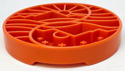 Sun and Moon Design eTray Enrichment Shallow Slow Feeder Dog Bowl