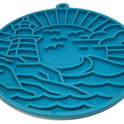 Lighthouse eMat Enrichment Lick Mat With Suction Cups