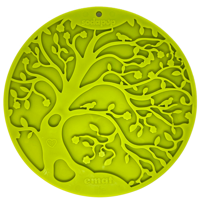 Tree of Life Design eMat Enrichment Lick Mat With Suction Cups