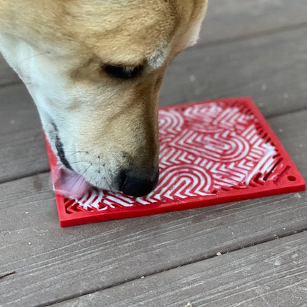 Heart Design "Love" eMat Lick Mat