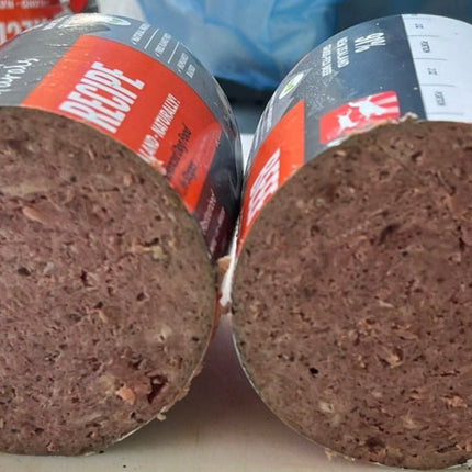 Beef Dog Food 1.5lb Frozen Roll - Tasting Pack Single Roll
