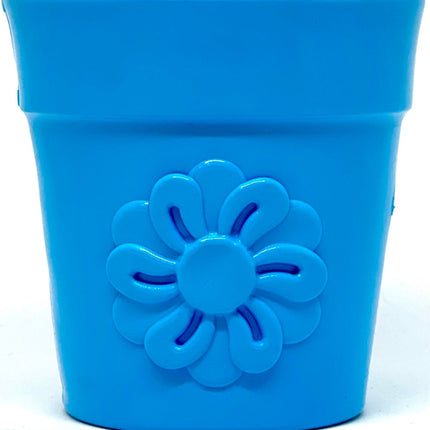 Large Flower Pot Durable PUP-X Rubber eCup Treat Dispenser & Enrichment Toy