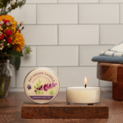 Lavender Green Tea Mini Candle