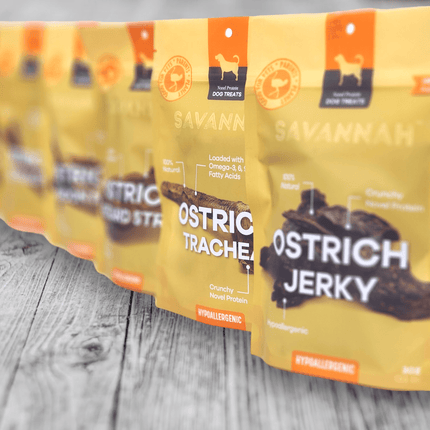Chewy Ostrich Whole Gizzard: The Protein & Omega-3 Rich, Natural Dog Chew Treat
