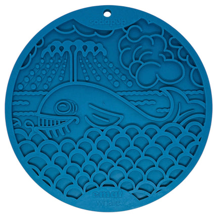 Whale Design eMat Enrichment Lick Mat With Suction Cups