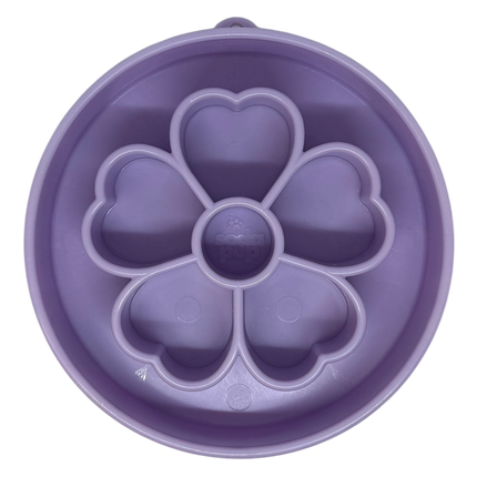 Flower Design eBowl Enrichment Slow Feeder Bowl for Dogs