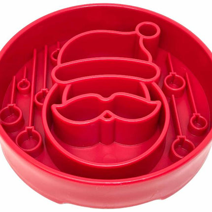 Santa Design eBowl Enrichment Slow Feeder Bowl for Dogs