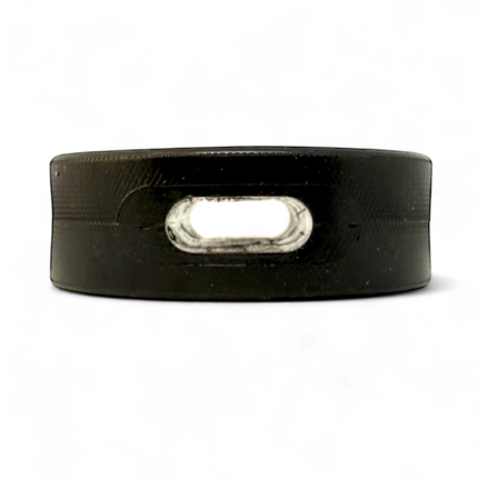 Hockey Puck Durable PUP-X Rubber Treat Holder and Chew Toy