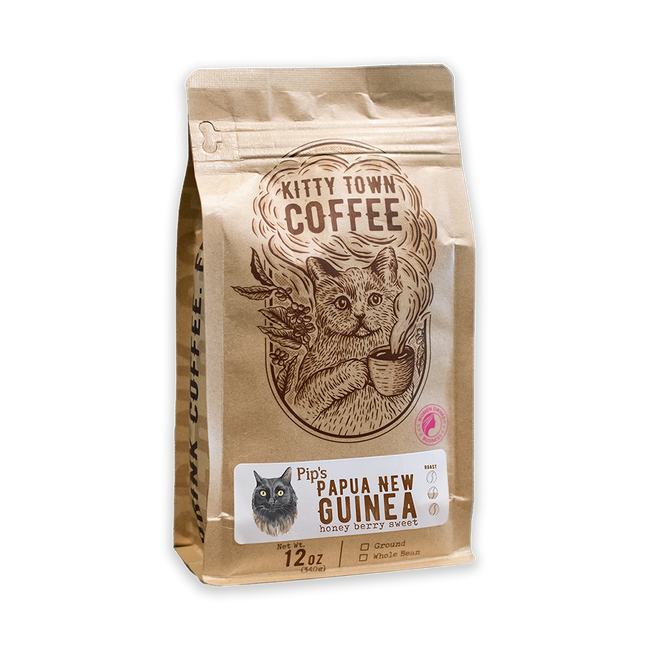 Pip's Papua New Guinea: Thick Bodied Medium Roast