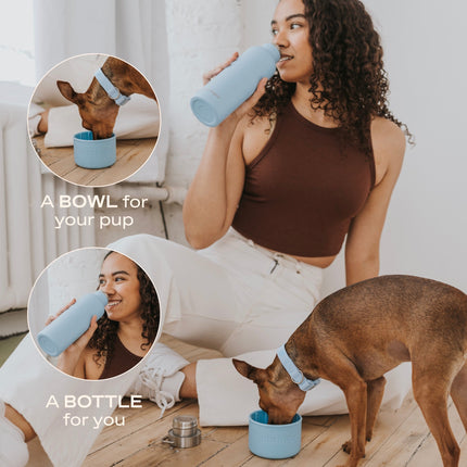 Dog & Me Insulated Water Bottle