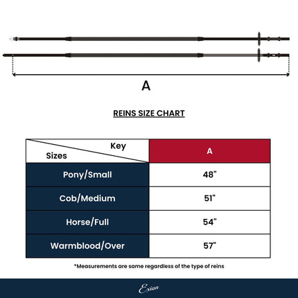 ExionPro Leather Reins