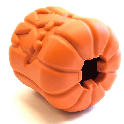 Jack O' Lantern eDispener Durable Rubber Chew Toy & Treat Dispenser