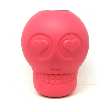 Sugar Skull eDispenser Durable Rubber Chew Toy & Treat Dispenser