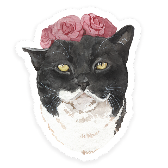 Spring Kitty Sticker