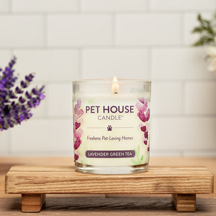 Lavender Green Tea Candle