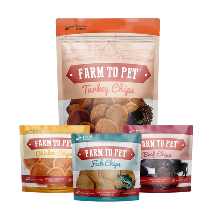 Puppy Packs 'n Snacks Dog Treat Starter Pack | Single-ingredient Training Treats