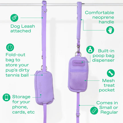 Walk Bag + Dog Leash