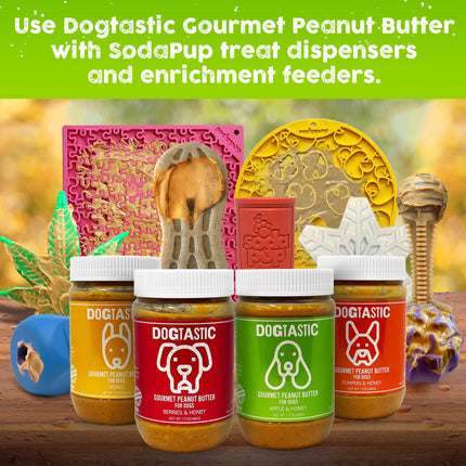 Dogtastic Gourmet Peanut Butter for Dogs - Flax Seed