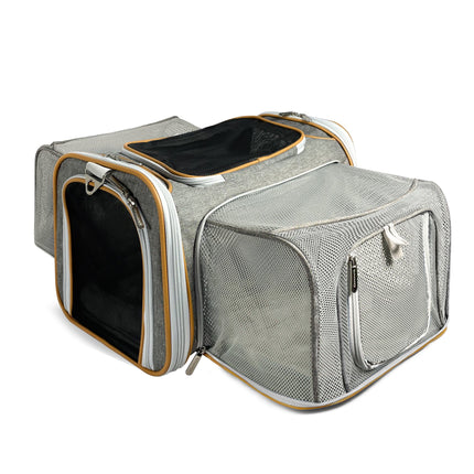 Mr. Peanut's Platinum Series Double Expandable Pet Carrier