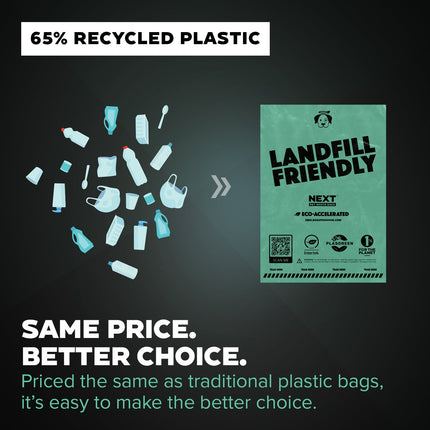 NEXT Landfill-Friendly Rolled Bags - 120 Standard Bags