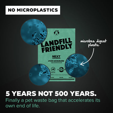NEXT Landfill-Friendly Rolled Bags - 120 Standard Bags