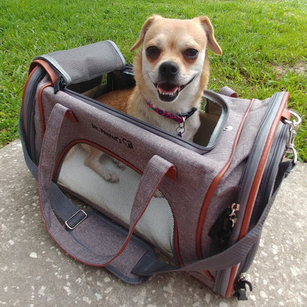 Mr. Peanut's Gold Series Standard Size Airline Compliant Pet Carrier