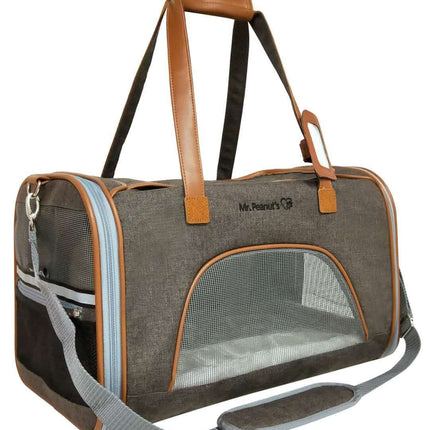 Mr. Peanut's Gold Series Big Apple XL Size Airline Compliant Expandable Pet Carrier