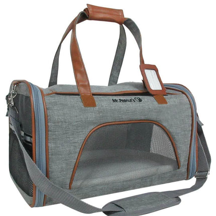 Mr. Peanut's Gold Series Big Apple XL Size Airline Compliant Expandable Pet Carrier