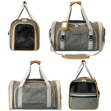 Mr. Peanut's Platinum Series Double Expandable Pet Carrier
